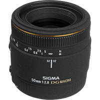 Sigma 50mm f/2.8 (D) EX DG Macro Autofocus Lens
