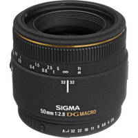 Sigma 50mm f/2.8 EX DG Macro Autofocus Lens for Pentax AF
