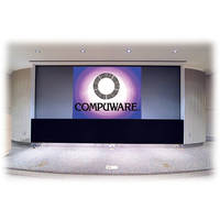 Draper Vortex Rear Projection Screen with No Frame - 97-3/8 x 129-3/8"