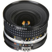 Nikon NIKKOR 20mm f/2.8 AIS Manual Focus Lens