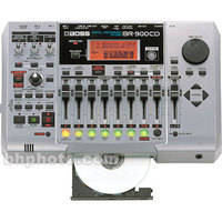 Boss BR-900CD - Gravador Digital de Workstation de Mesa Pessoal de 8 Trilhas