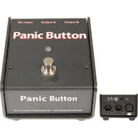 Pro Co Sound Panic Button - Live Sound A/B or Muting Switch