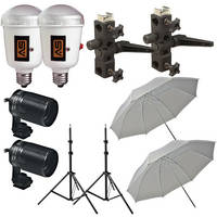 Morris 2 AC Umbrella Flash Kit (120V)