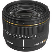 Sigma 30mm f/1.4 EX DC Autofocus Lens for Pentax Digital