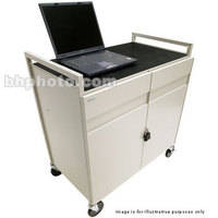 Bretford LAPTG15SA-GM 15 Unit Laptop Cart (Grey Powder Mist)