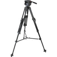 Manfrotto 501HDV,351MVB2K 1-Stage Tripod System Kit (Black)