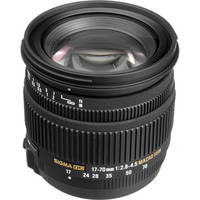 Sigma Lente Macro 17-70mm f/2.8-4.5 DC para C�meras Digitais Nikon