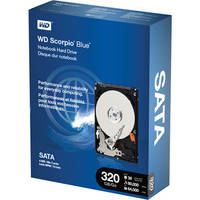 Western Digital 320GB Scorpio Blue 2.5" SATA Notebook Hard Drive