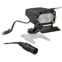 Bescor MPL-12VX 12 VDC On Camera Light with Barndoors