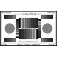 DSC Labs Square Wave Standard Focus Pattern Chart with Resolution