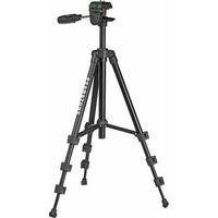 Pearstone 600 4-Section Compact Tripod with 3-Way Pan/Tilt Head - Supports 3.3 lb (1.5kg)