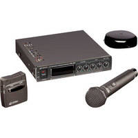 Azden IR-WS Infrared Wireless Microphone and Ceiling Mounted Speaker System for Classrooms (Wall Mount Speakers)
