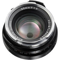Voigtlander Lente de Foco Manual e Montagem M Nokton Cl�ssica de 35mm f/1.4 - Preta