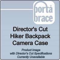 Porta Brace HK-1/DC Director's Cut Hiker Backpack Camera Case (Black w/ Suede Accents)