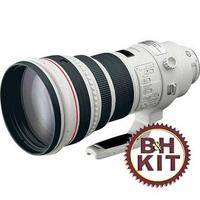 Canon 400mm f/2.8L IS USM AF Lens with LensCoat Lens Cover & Hoodie (Black)