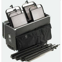Litepanels 1x1 LED Four Flood Light Kit (100-260VAC/9-30VDC)