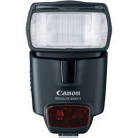 Canon 430EX II Speedlite TTL Shoe-Mount Flash (Guide No. 141'/43 m at 105mm)