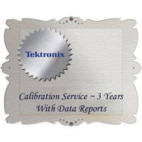 Tektronix D3 Calibration Data Report for WFM6120