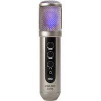 MXL USB.009 - Large Diaphragm 24-Bit 96kHz Studio USB Microphone 
