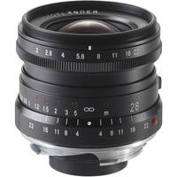 Voigtlander Lente de Foco Manual com Montagem M Ultron 28mm f/2.0 - Preta