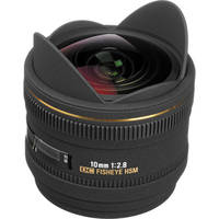 Sigma 10mm f/2.8 EX DC HSM Fisheye Lens for Sony Alpha Camera USA