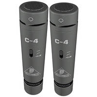 Behringer C-4 Stereo Matched Pair Single Diaphragm Condenser Microphones 