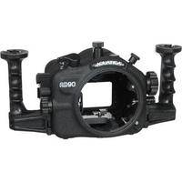 Aquatica Underwater Housing w/ Manual Ikelite Bulkhead for Nikon D90