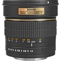 Bower 85mm f/1.4 Manual Focus Telephoto Lens for Sony/Minolta