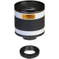 Bower 500mm f/6.3 Manual Focus Telephoto Lens for Canon EOS