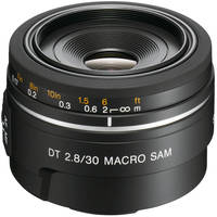 Sony SAL-30M28 30mm f/2.8 DT AF Macro Lens for