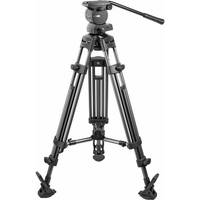 Libec RS-450M Professional 2-Stage Aluminum Tripod System with Mid Spreader