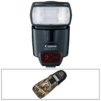 Canon 430EX II Speedlite TTL Shoe-Mount Flash (G.N. 141'/43 m at 105mm) Kit