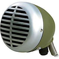 Shure Mic 520DX Omnidirecional Magn�tico de Alta/Baixa Imped�ncia (Gaita de Blues)