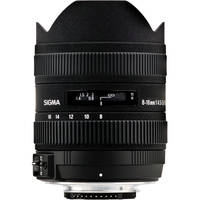 Sigma 8-16mm F4.5-5.6 DC HSM Ultra-Wide Zoom Lens for Select Nikon DSLRs