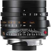 Leica 35mm f/1.4 Summilux-M Aspherical Lens (Black)