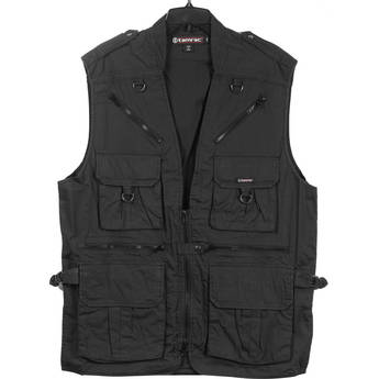 Tamrac 153 World Correspondent's Vest, Large (Black)