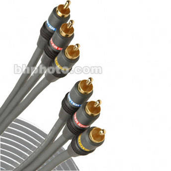 Monster Cable Cabo Composto de 3 RCAs Macho para 3 RCAs Macho - 4,5 p�s (1,5m) 