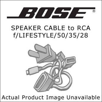 Bose Speaker Cable to RCA for Bose LS-50 / 35 / 28 - White