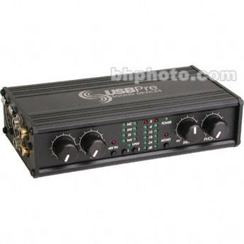 Sound Devices USBPre Version 1.5 - 2 Channel Portable Mic Preamp with USB        Interface