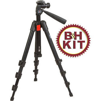 Manfrotto 718SHB Compact Digi Tripod with 3-Way Head