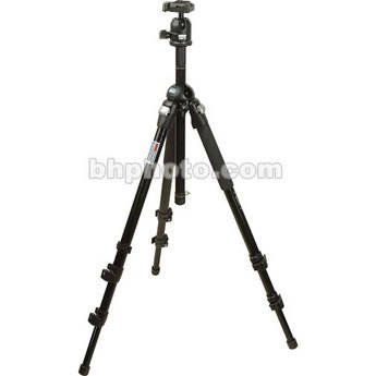 Manfrotto 3021BPRO - Trip� (Preto) com Cabe�a de Bola 486RC2