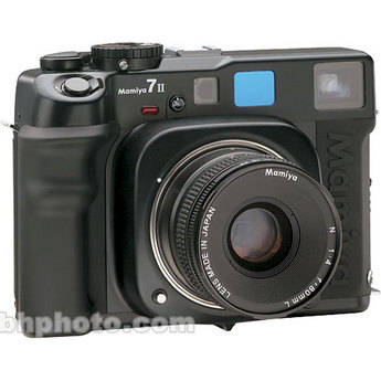 Mamiya 7 II Pro Value Pack Medium Format Rangefinder MF Camera Body (Black)