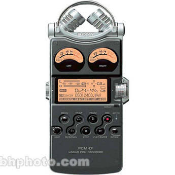 Sony PCM-D1 2-Channel Portable Flash Memory Audio Recorder