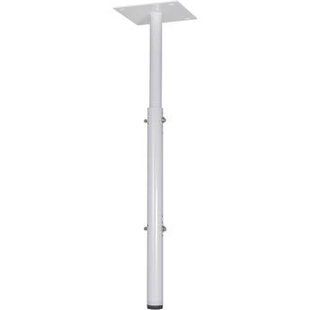 Chief CMA100W 8" Ceiling Plate with Adjustable 1.5"  NPT Column (White)