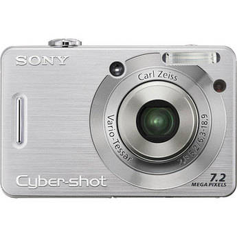 Sony Cybershot DSC-W55 Digital Camera (Silver)