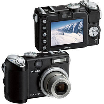 Nikon Coolpix P5000 Digital Camera (Black)