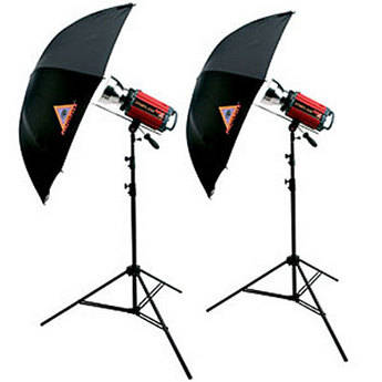 Photoflex StarFlash 300W/s Dual Umbrella Kit