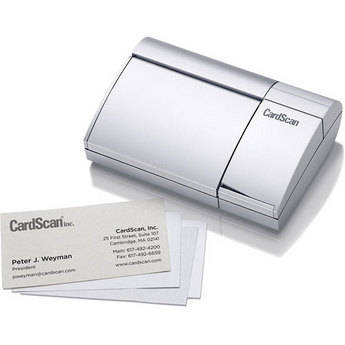 CardScan Escanner de Cart�o Comercial Monocrom�tico Pessoal Cardscan e Kit de Software de Organiza��o