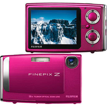 Fujifilm FinePix Z10fd Digital Camera (Hot Pink)