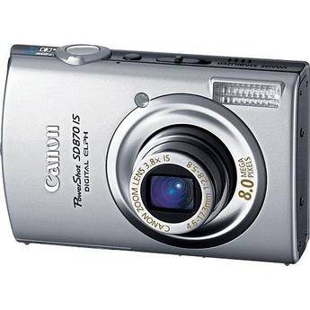 Canon PowerShot SD870 IS Digital Elph Digital Camera (Silver)